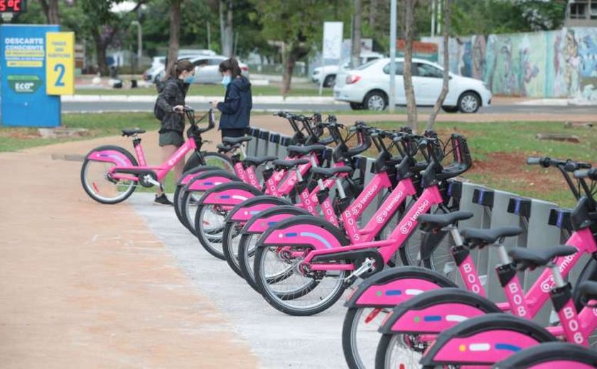 Brasília inaugura sistema público de bicicletas compartilhadas