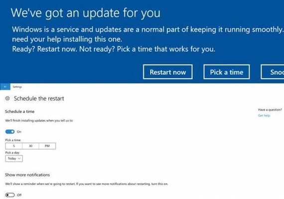 Windows deve parar de reiniciar sozinho quando chegar nova atualização