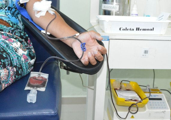 Hemoal volta a registrar baixo estoque de sangue às vésperas do Natal e Réveillon