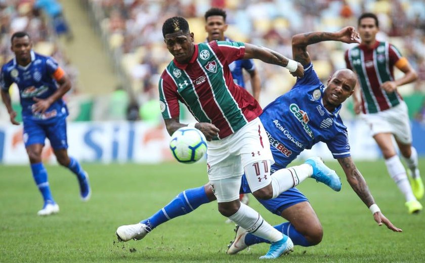 CSA consegue importante vitória fora de casa contra Fluminense e fica na 18ª posição