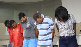 Grupo suspeito de vários crimes nos bairros do Vergel e Trapiche é apresentado