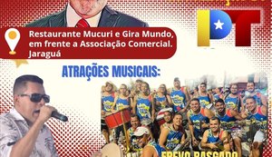 PT Alagoas e Maceió convidam a militância para o ato político de comemoração dos 43 anos de fundação do partido
