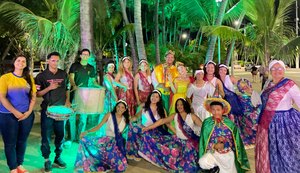 Theatro Homerinho será palco do grupo Taieira Miguelense nesta terça-feira (2), em mais um Giro das Tradições