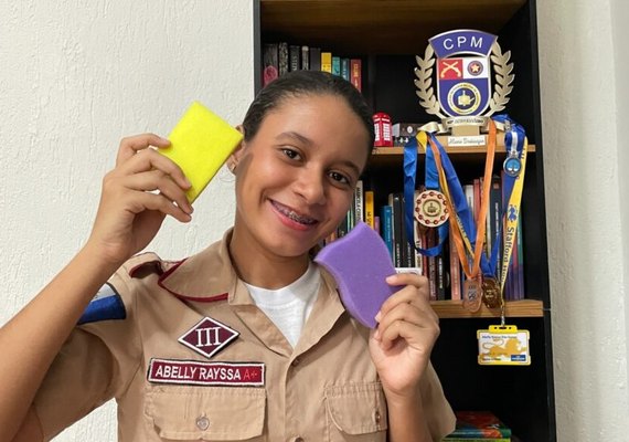 Estudante da rede pública desenvolve projeto que une sustentabilidade e inovação