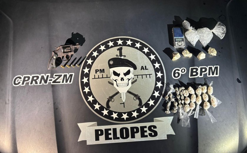 Polícia prende liderança do tráfico com atuação em Porto Calvo