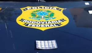 PRF em Alagoas prende homem por receptação de veículo e porte de droga para consumo