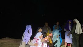 Paixão de Cristo: estreia do espetáculo emociona público em Traipu