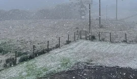 Rio Grande do Sul registra neve em algumas localidades