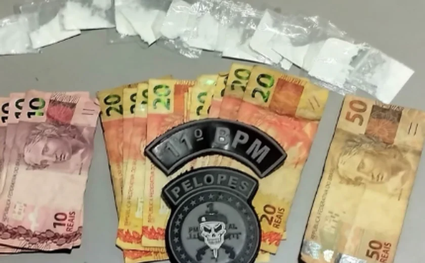 Suspeito de tráfico é detido durante Carnaval em Igreja Nova