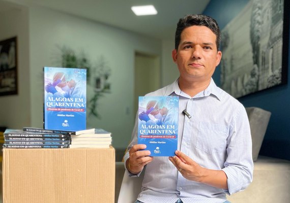 Jornalista Abidias Martins escreve livro sobre a pandemia da Covid-19 em AL
