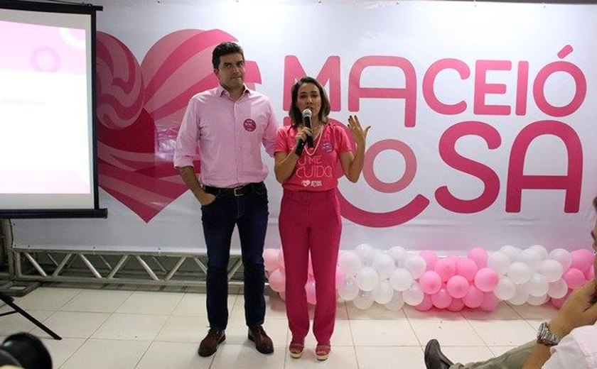 Outubro Rosa: prefeitura lança campanha Maceió Rosa 2019