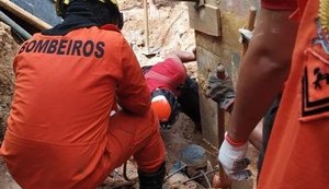 Homem fica soterrado durante obra na Ecovia Norte
