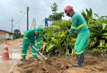 Obras de água e esgoto vão gerar oportunidades de emprego em São Luís do Quitunde