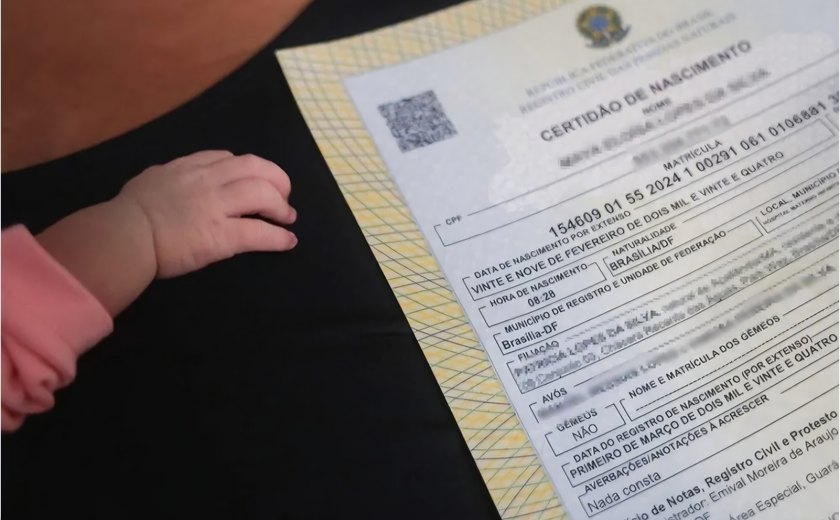 Arapiraca tem 437 crianças sem o nome do pai na certidão de nascimento