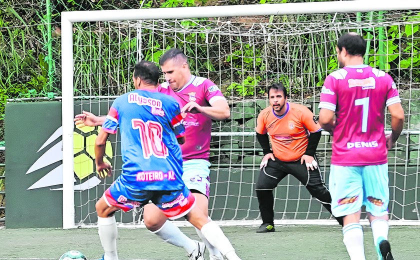Chuva de gols marca início do Campeonato Alagoano de masters