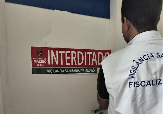 Vigilância Sanitária de Maceió interdita laboratório de análises clínicas no bairro do Prado