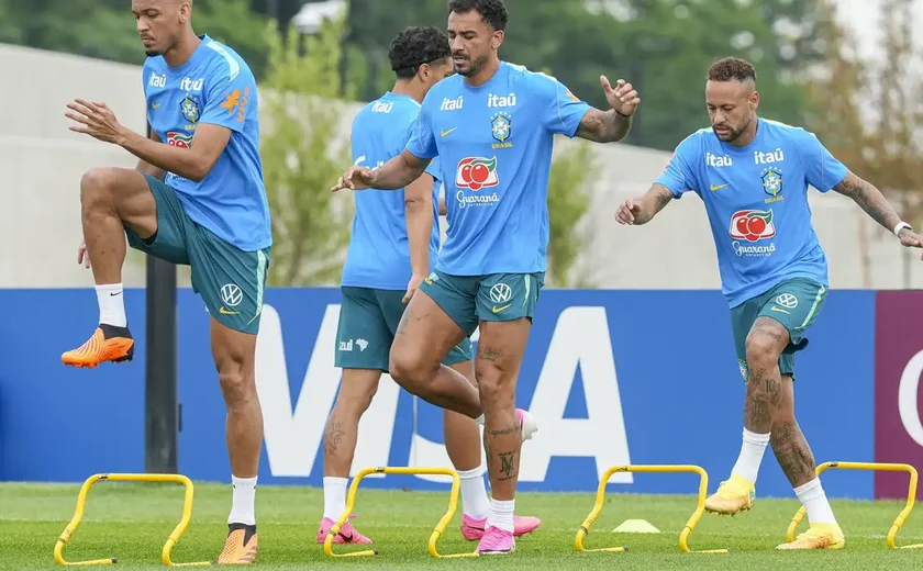 Brasil faz penúltimo treino e viaja para o Texas, onde enfrenta Japão