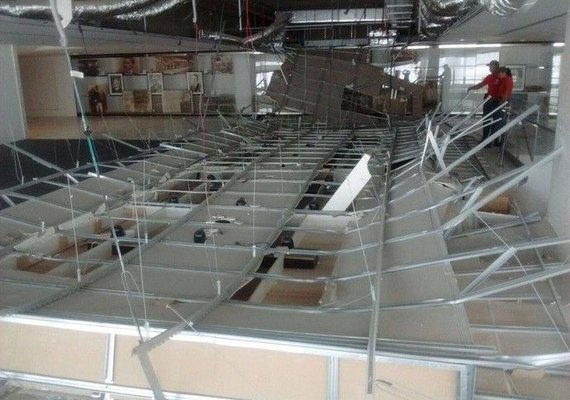 Estrutura que caiu na Arena Corinthians tinha fator de segurança inferior