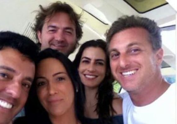 Luciano Huck apaga fotos ao lado de Joesley Batista, dono da JBS