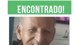 Idoso desaparecido no Santo Eduardo é encontrado
