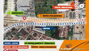 Trânsito nas imediações do Viaduto da PRF sofrerá alterações a partir desta quarta (6)