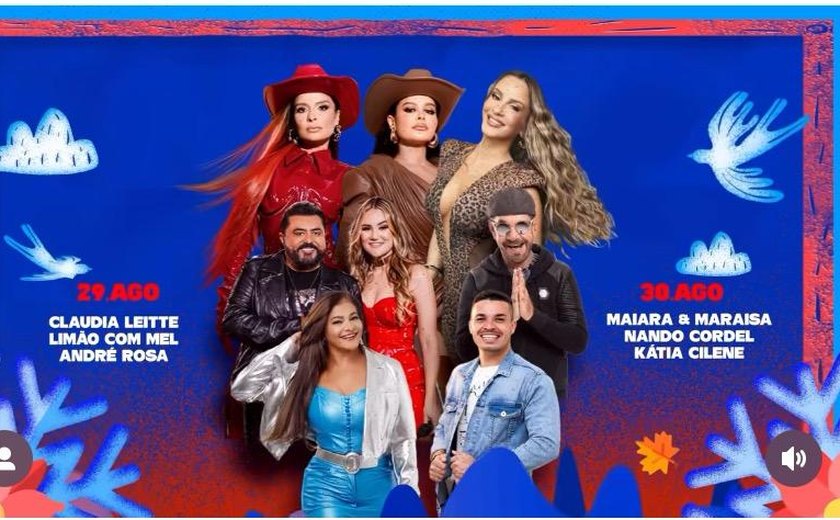 Mar Vermelho celebra 11ª edição de seu ﻿Festival de Inverno com grandes nomes da música brasileira