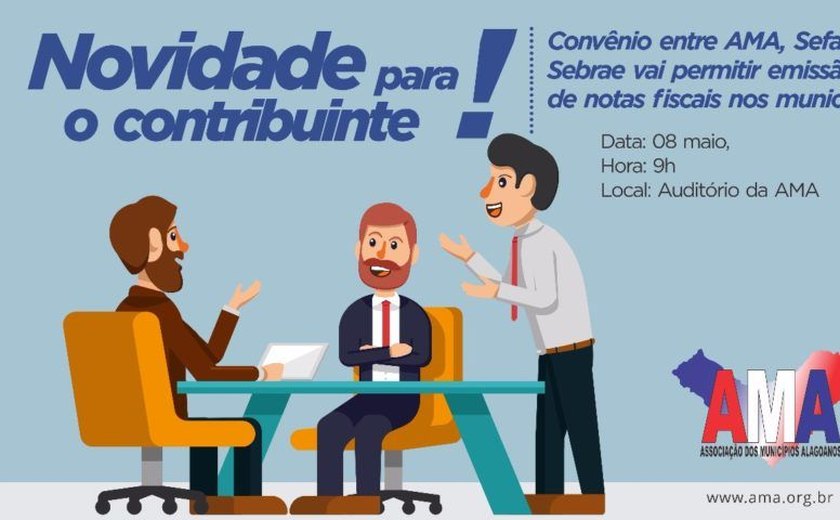 Instituições assinam convênio para facilitar vida do contribuinte