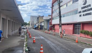 Trânsito sofre alterações nesta quinta-feira (13) no Centro de Maceió