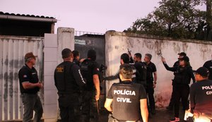 PC realiza megaoperação para combater crimes em Alagoas, 21 pessoas já foram presas