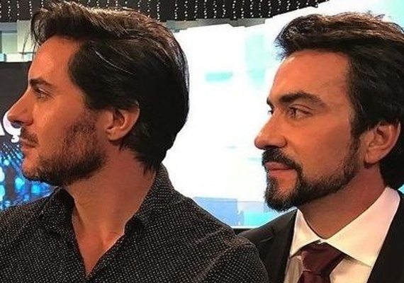 Ricardo Tozzi e Padre Fábio de Melo mostram semelhança nas redes sociais