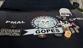 PM/AL apreende 32 armas de fogo e mais de 23 quilos de drogas