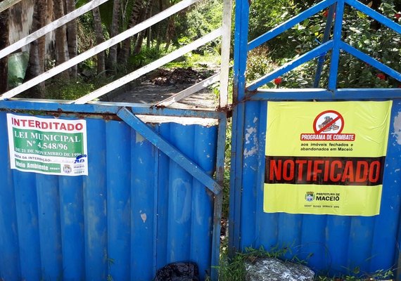 Prefeitura de Maceió notifica proprietários de imóveis abandonados