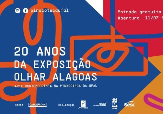 Pinacoteca celebra 20 anos da mostra ‘Olhar Alagoas’ com exposição em Arapiraca