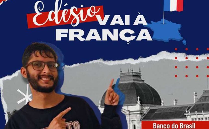 Egresso da Ufal promove campanha para fazer intercâmbio na França