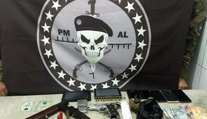 Bope prende dupla com armas de fogo e drogas no bairro Clima Bom, em Maceió