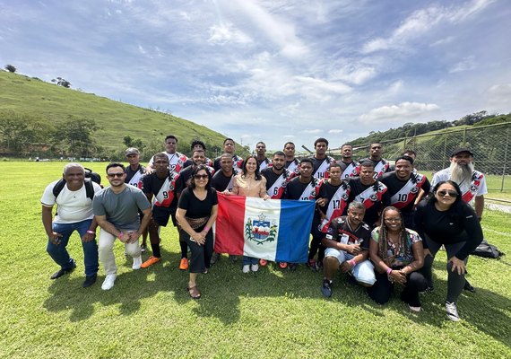 Delegação alagoana celebra participação na primeira Copa Nacional de Futebol Quilombola