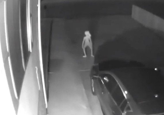 Criatura semelhante a personagem de Harry Potter é flagrada por câmera de vigilância