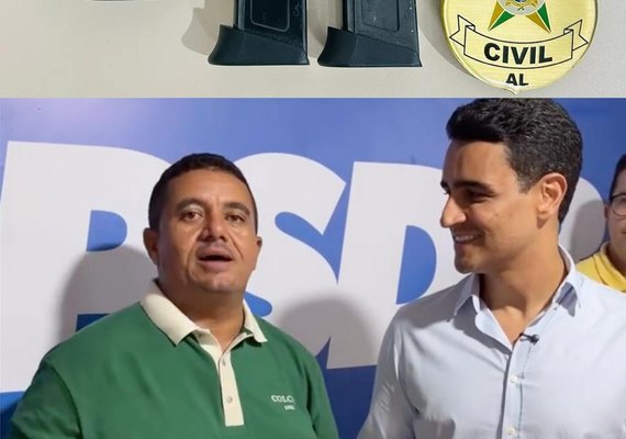 JHC filia vereador de Dois Riachos investigado por ameaça com arma contra mulher: “Meu governador”, diz parlamentar