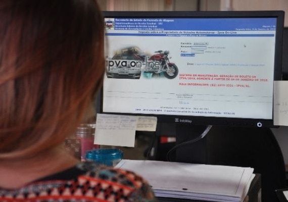 Boletos do IPVA com abatimento podem ser emitidos a partir desta terça-feira