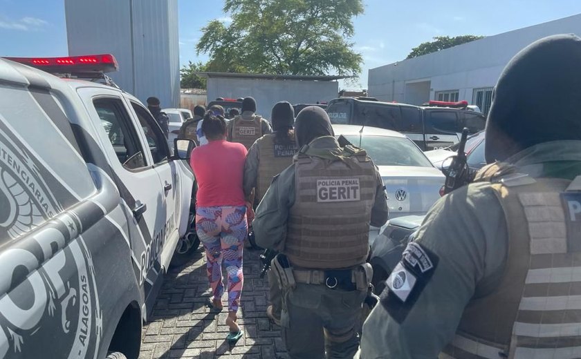 Operação prende três pessoas suspeitas de tráfico de drogas em Maceió
