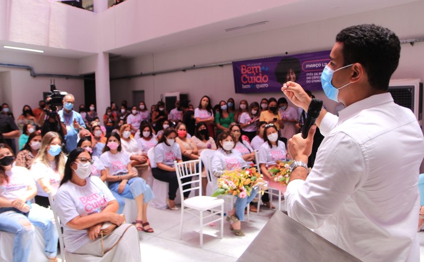 Prefeito JHC lança campanha Março Lilás e destaca as políticas públicas em defesa das mulheres
