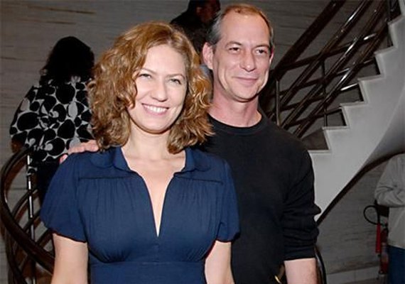Patrícia Pillar declara voto a Ciro Gomes e diz que ex-marido não é cínico e nem machista
