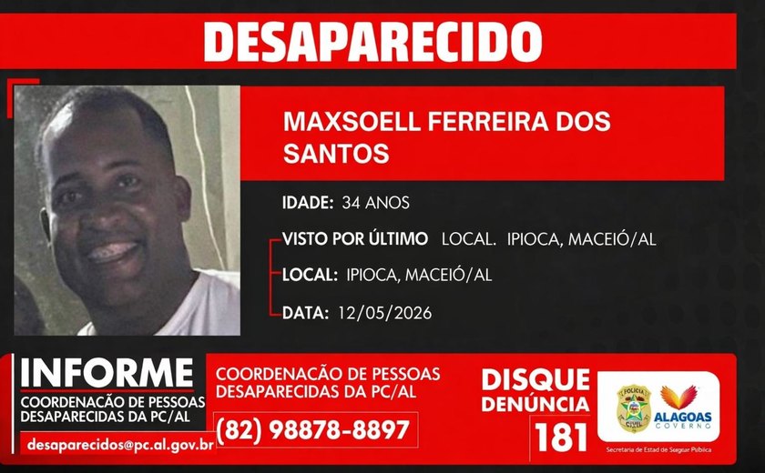 Polícia Civil investiga desaparecimento de homem visto pela última vez em Ipioca