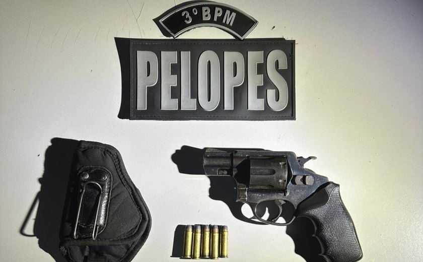 Idoso acusado de tentar matar cunhada é preso com arma irregular