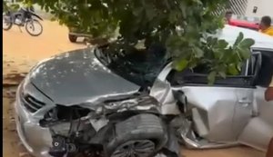 Cantor Marquinho Viana sofre acidente de carro na zona rural de Girau do Ponciano