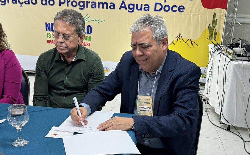 Semarh consegue R$ 10 milhões para o Programa Água Doce em Alagoas