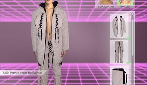 Estilista utiliza recursos virtuais para criar editorial de nova coleção