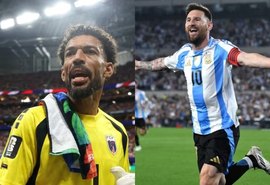 Argentina sofre, mas elimina Cabo Verde em jogo dramático