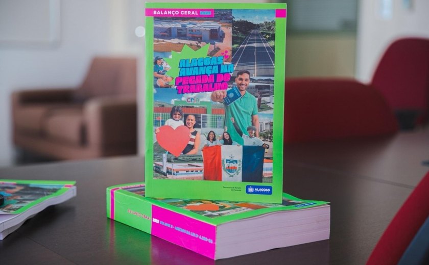 Contas públicas de Alagoas registram superávit de quase R$ 2 bilhões