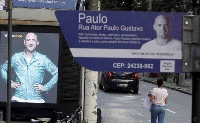 Polêmica! Lojistas pedem a retirada de rua com nome do humorista Paulo Gustavo